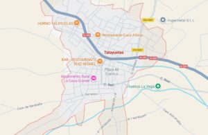 Accidente mortal de tráfico en Talayuelas (Cuenca).