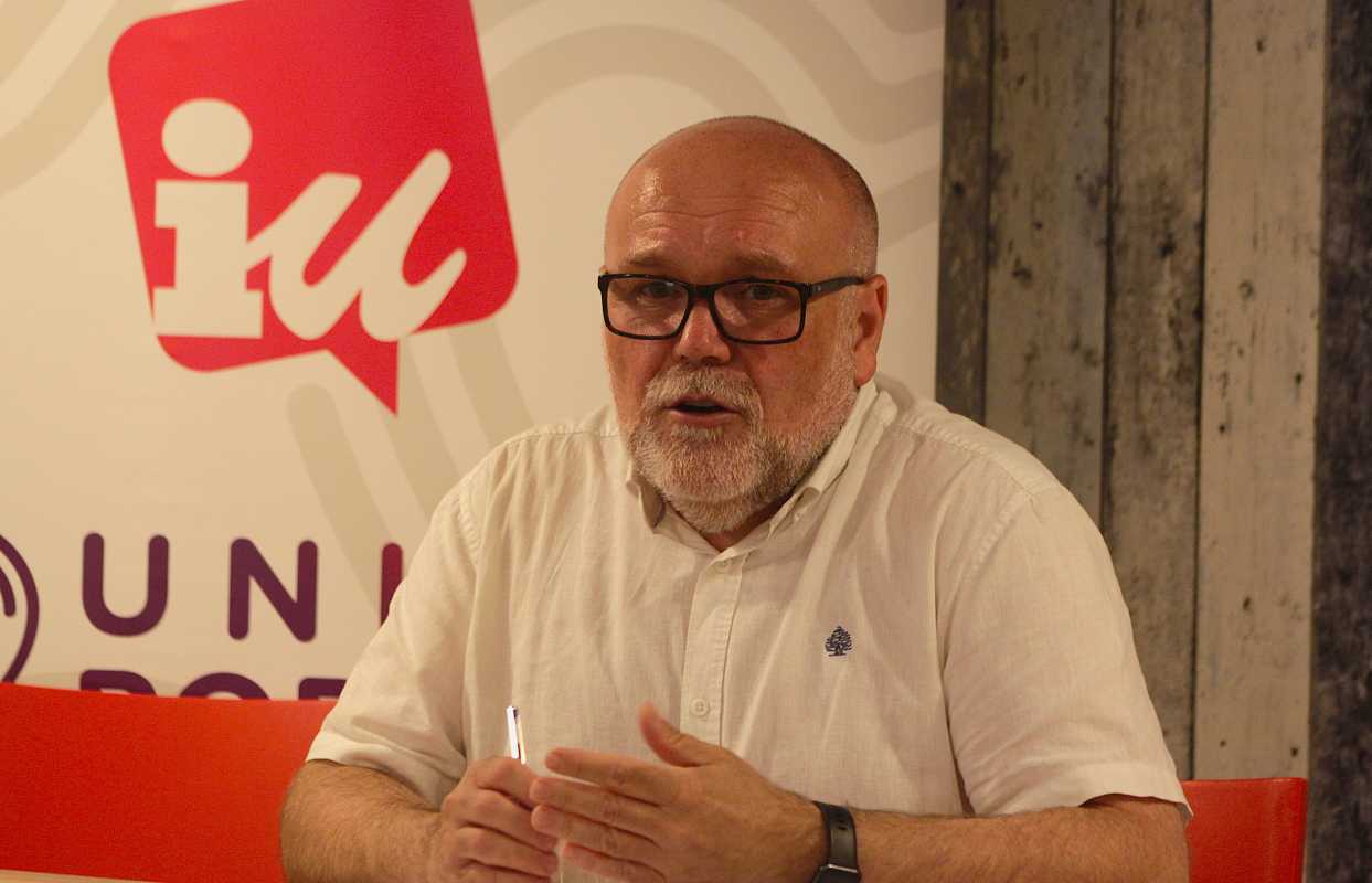 Txema Fernández, el portavoz de IU-Podemos en el Ayuntamiento de Toledo.