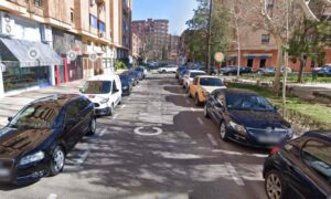 Calle Miguel de Unamuno de Talavera, donde se produjo una agresión con arma blanca.