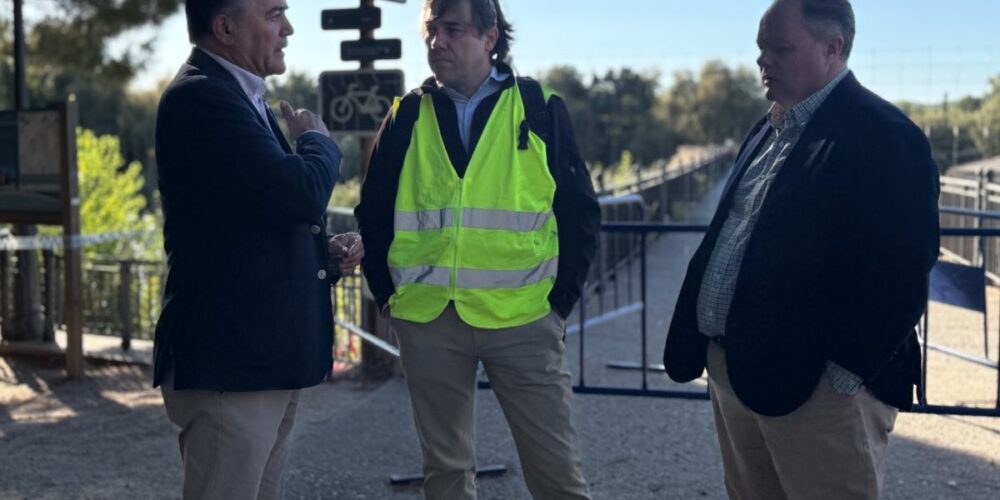 Visita de Gregorio al puente romano en Talavera