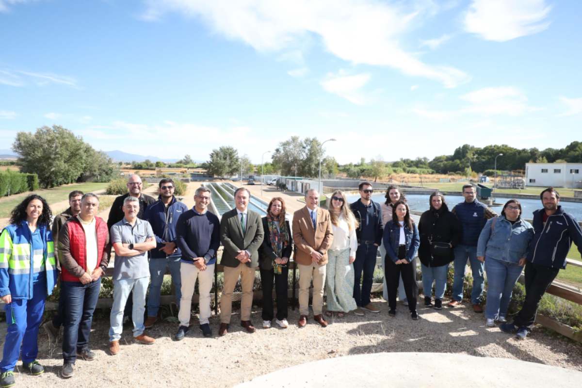 Gregorio visita las instalaciones de la Estación Depuradora de Aguas Residuales