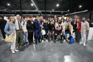 El consejero de Educación durante la inauguración de las CLM Skills 2025