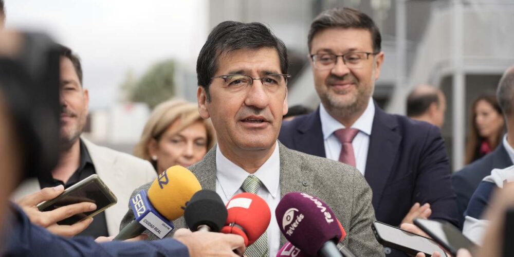El vicepresidente segundo de la Junta, José Manuel Caballero