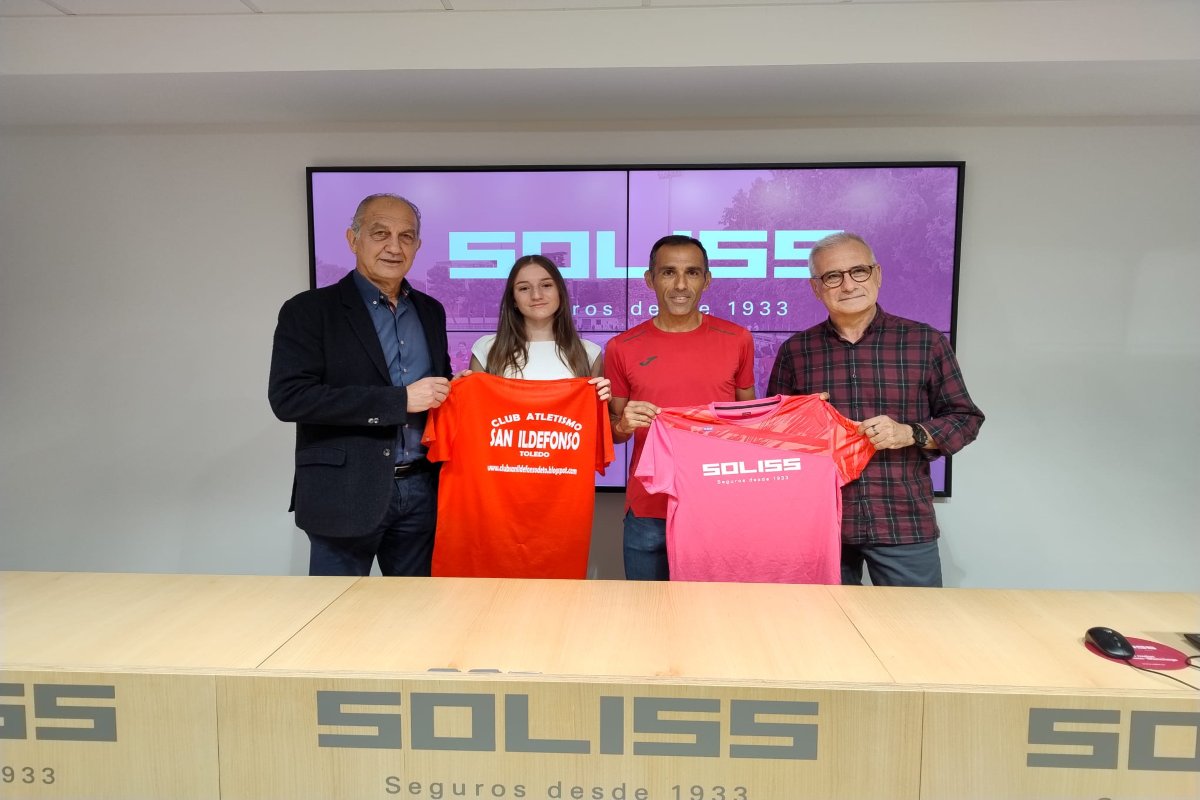 “Soliss Club de Atletismo San Ildefonso”.