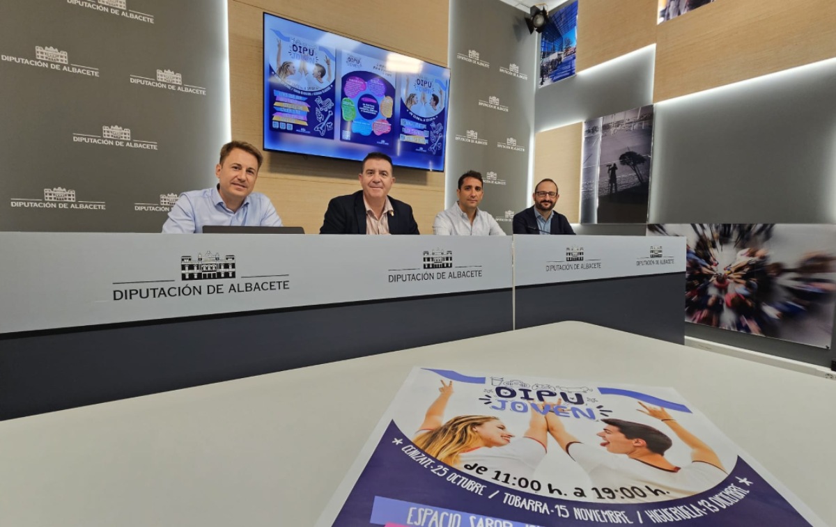 Presentación del programa Dipujoven de Albacete