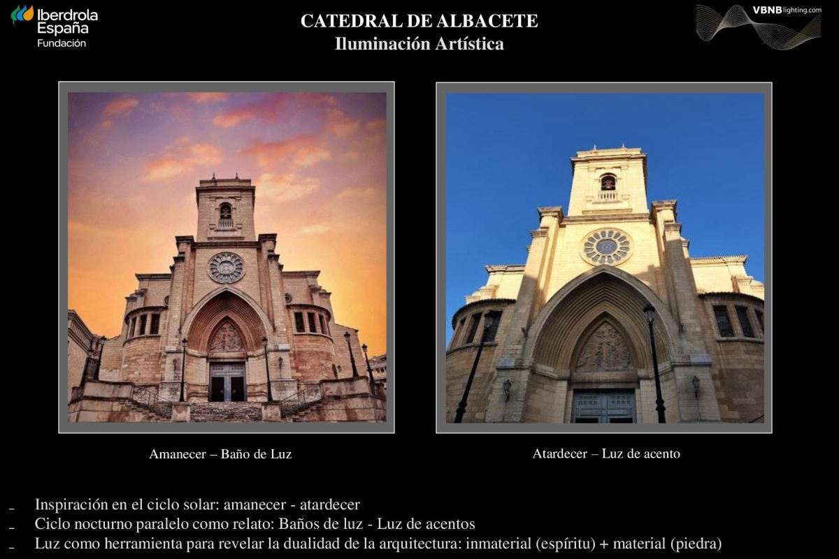 Proyecto nueva iluminación Catedral de Albacete