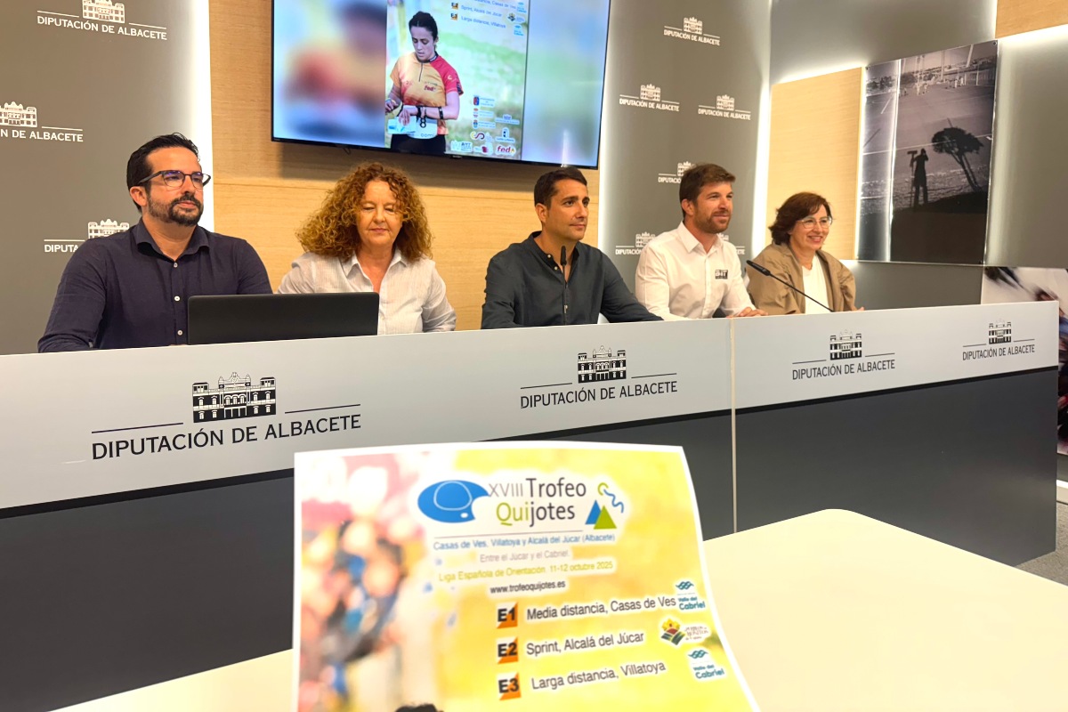 Presentación en la Diputación de Albacete del XVIII Trofeo Guijotes