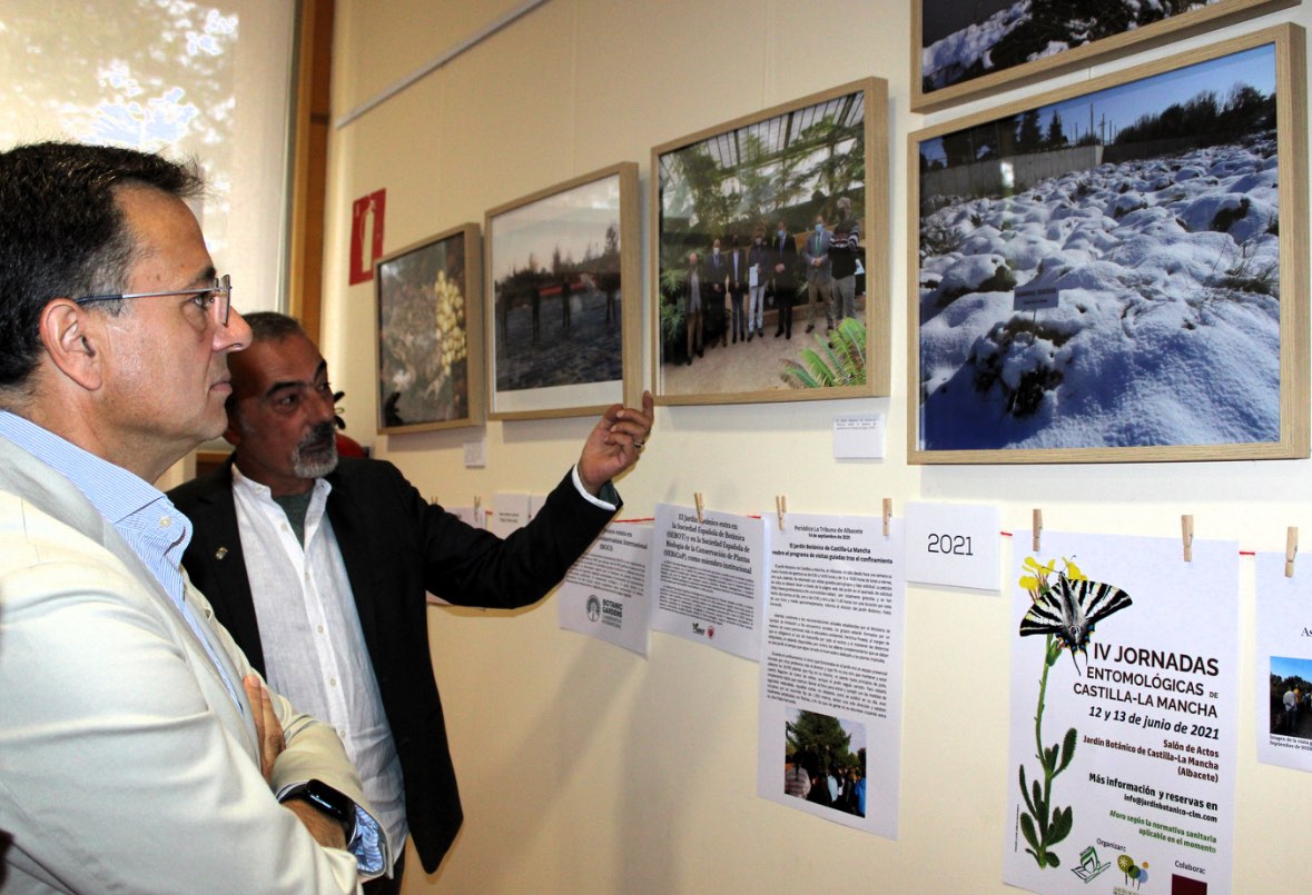 Inauguración de la exposición fotográfica 'La consolidación de un Jardín Botánico'