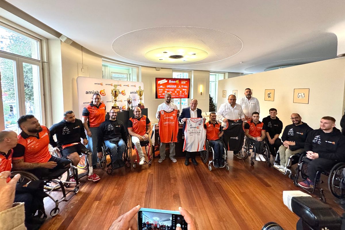 Presentación de la plantilla y equipación del BSR amiab Albacete para la temporada 2025-2026