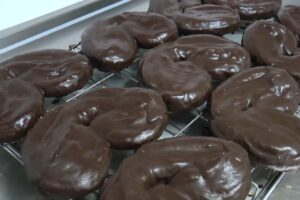 Imagen de las famosas palmeras de la Pastelería Pilar