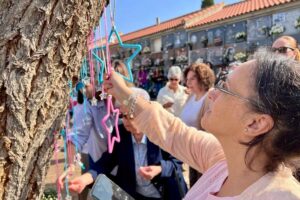 Inauguración de un espacio en el cementerio de Puertollano de un espacio para recordar a los pequeños fallecidos en periodo gestacional, muertes perinatales y neonatales.