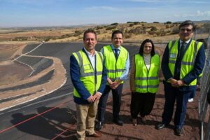 Inauguración del nuevo vaso de residuos en la planta de RSU en Almagro