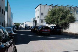 Lugar en el que produjo la explosión de Socuéllamos