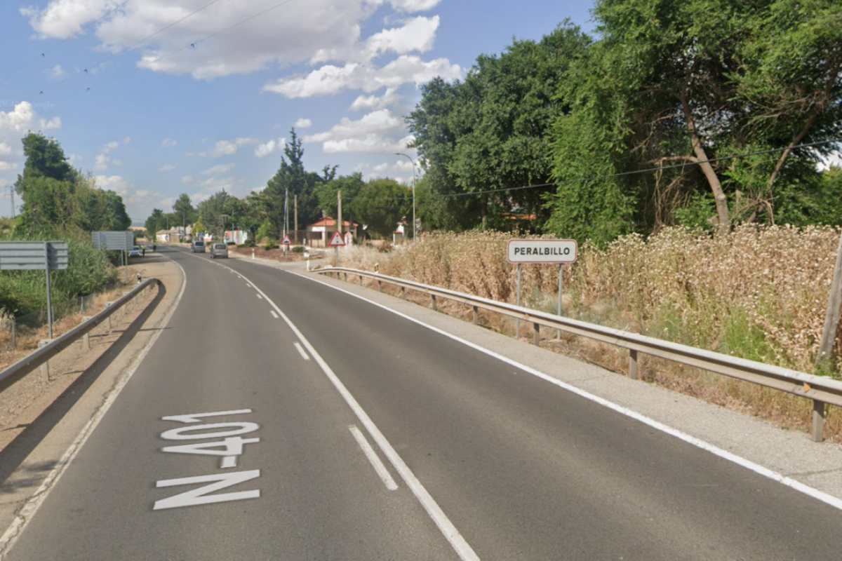 N-401 a su paso por Peralvillo