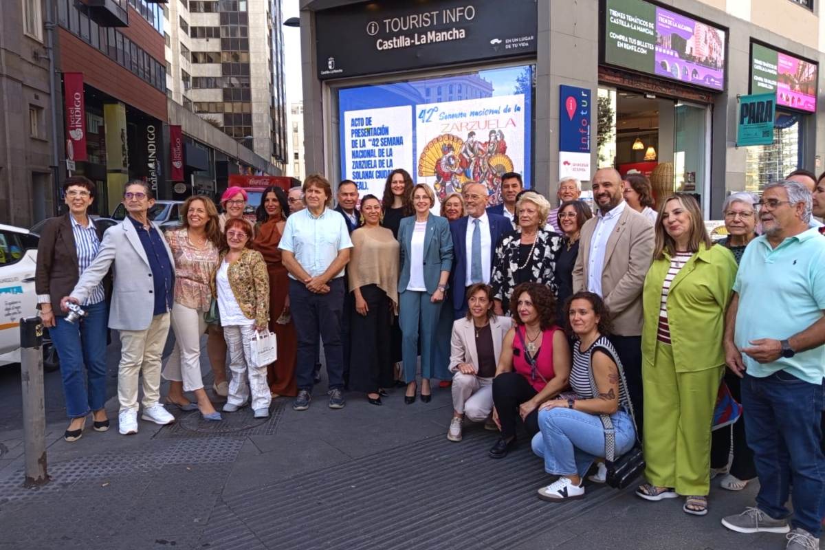 Presentación de la 42ª Semana de la Zarzuela de La Solana en Madrid