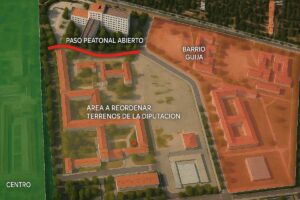 Propuesta del PSOE para conectar el barrio de La Guija con el centro