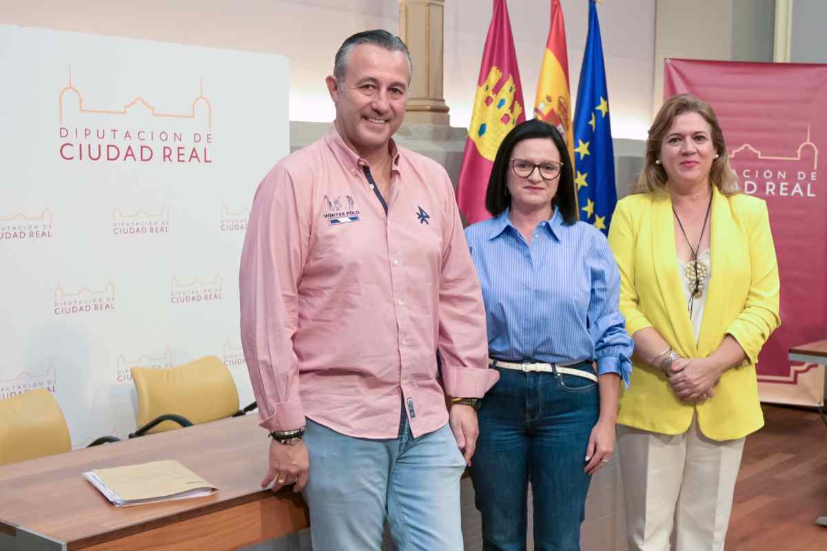Rueda de prensa en la Diputación de Ciudad Real