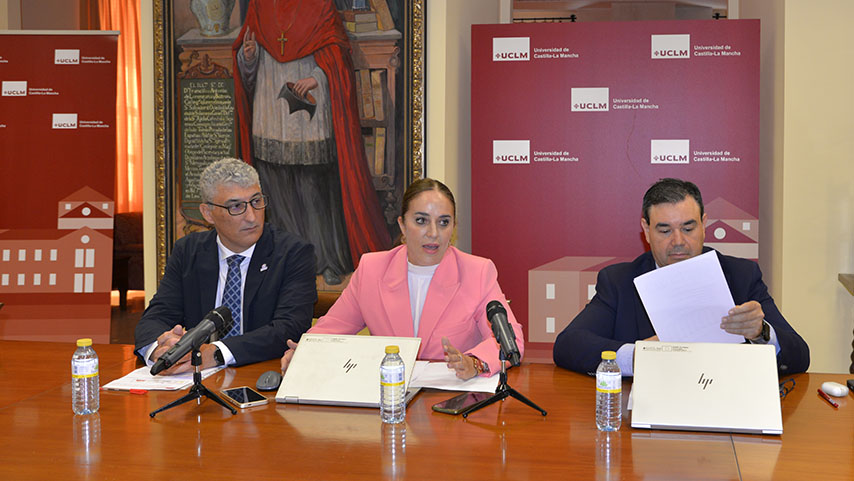 Rueda de prensa para presentar los datos de matriculación del curso 2025-2026 en la UCLM