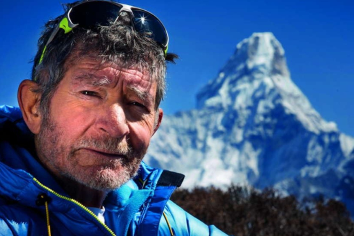 Imagen de la portada del libro 'Carlos Soria. Alpinista' de Darío Rodríguez Navarro