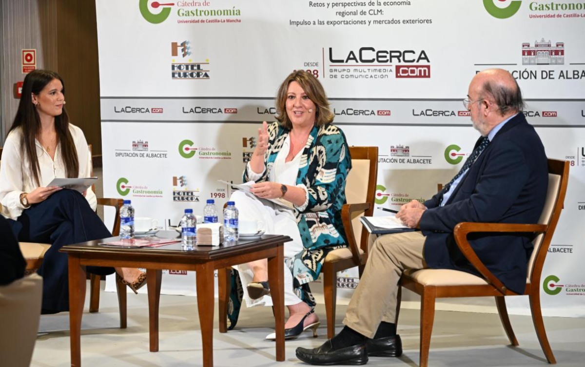 Patricia Franco en Albacete en el XIII Foro ‘Castilla-La Mancha, de Cerca’