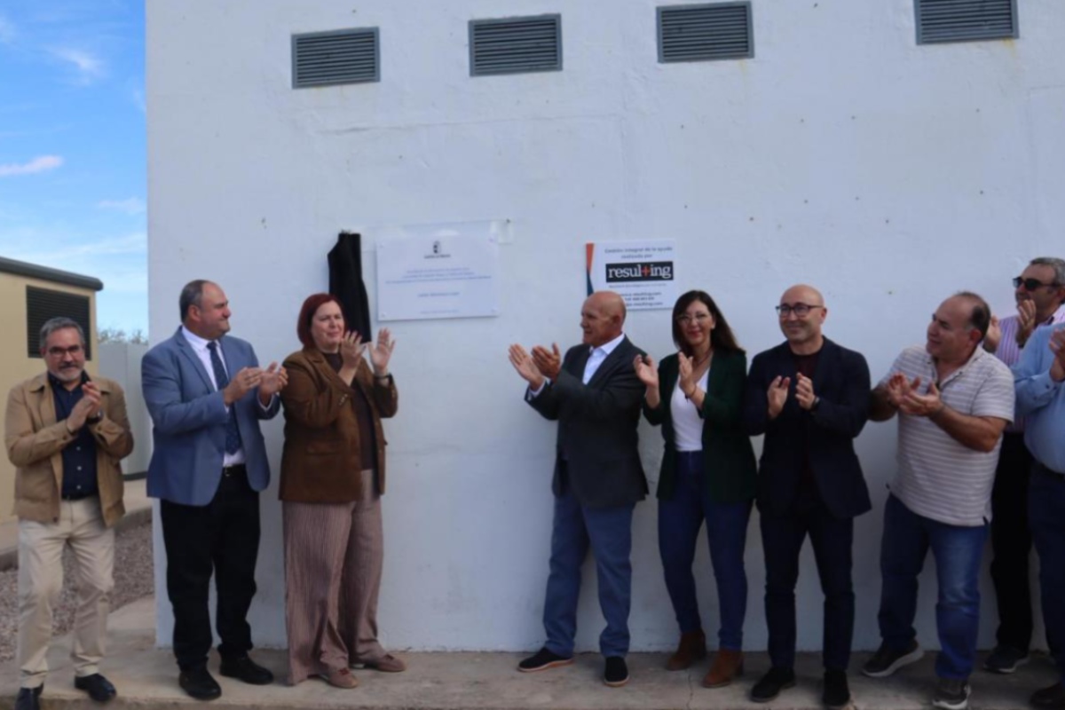 Inauguración de los regadíos de la Comunidad de Regantes La Tedera en Tobarra (Albacete)