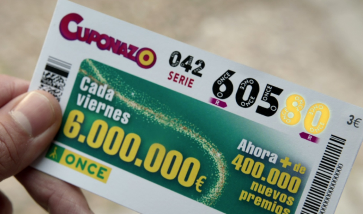 Cuponazo de la ONCE. Foto: Once.es