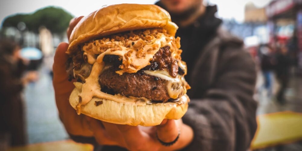 Hamburguesa. Foto: The Champions Burger,