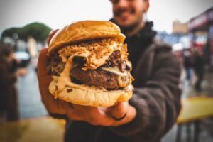 Hamburguesa. Foto: The Champions Burger,