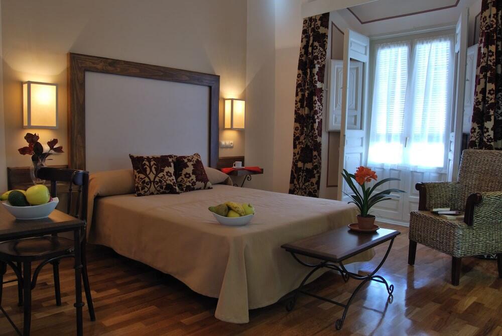 Una de las habitaciones del hotel