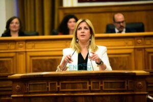 La portavoz del Grupo Parlamentario Socialista, Ana Isabel Abengózar