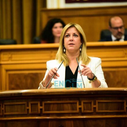 La portavoz del Grupo Parlamentario Socialista, Ana Isabel Abengózar