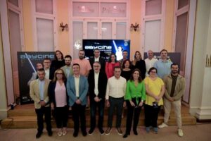 Foto de familia de la presentación del festival Abycine.