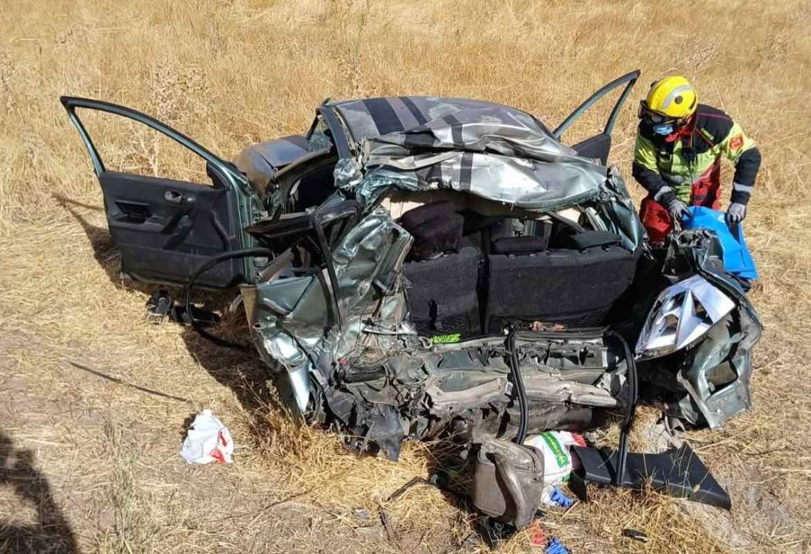 Imagen del accidente.