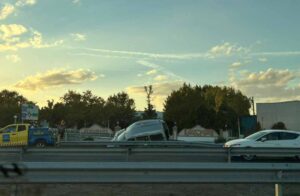 Accidente en la A-42, en Illescas.