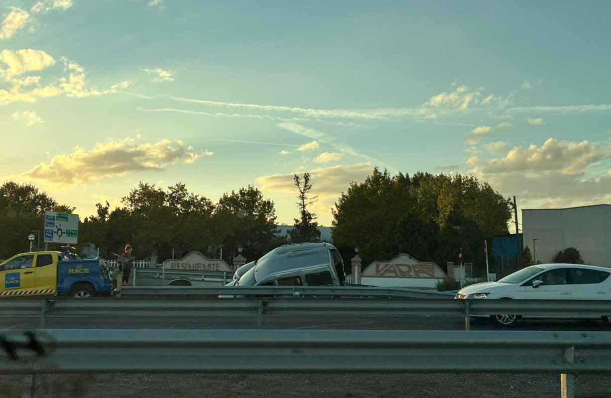 Accidente en la A-42, en Illescas.