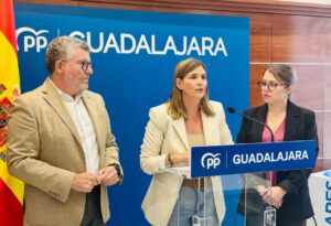 La secretaria general y portavoz parlamentaria del Partido Popular de Castilla-La Mancha, Carolina Agudo,