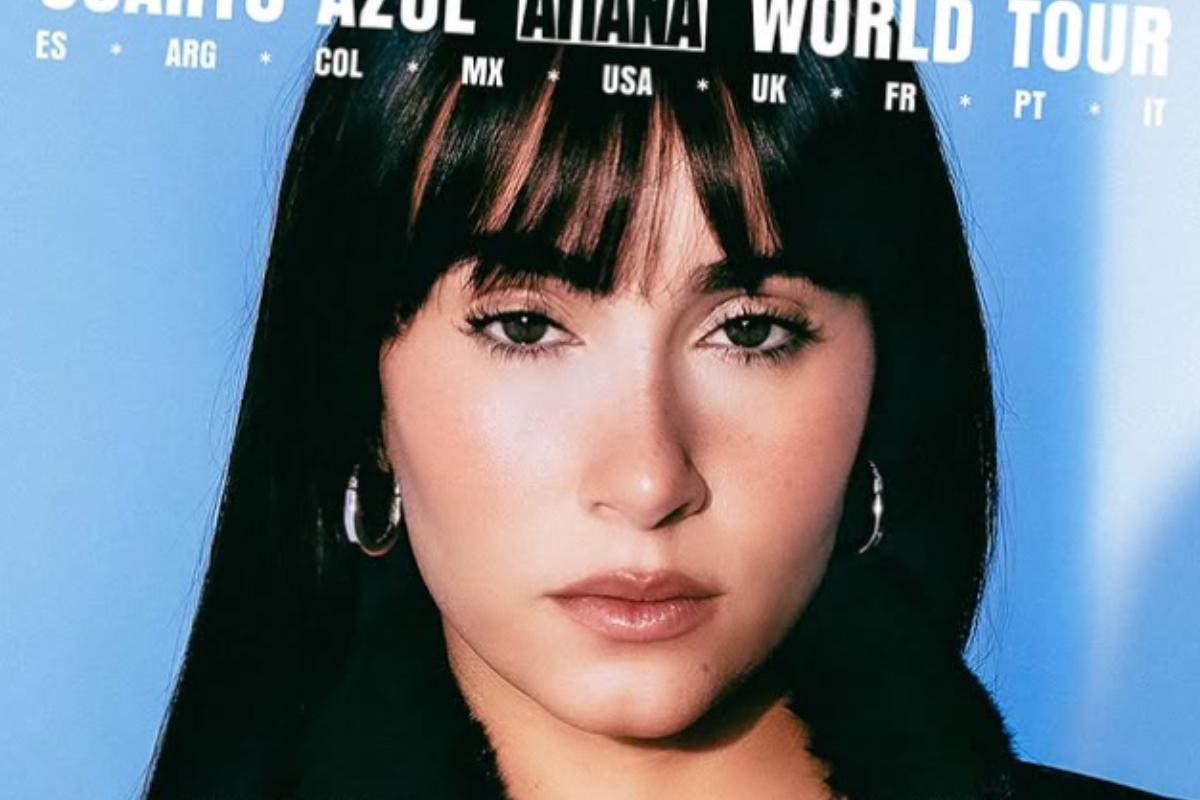 Aitana visitará Albacete en su tour mundial Cuarto azul. Foto: @aitanax