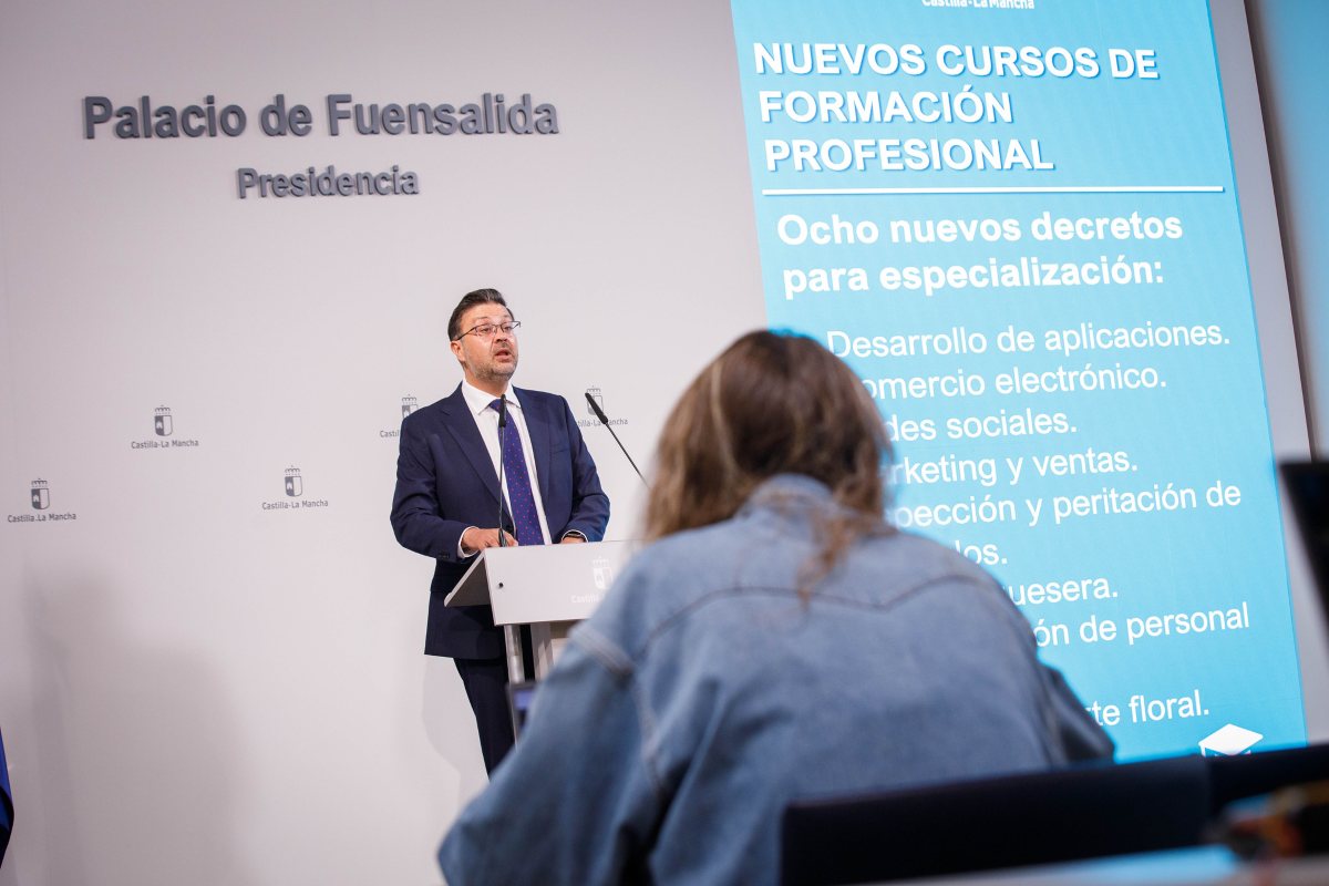 El consejero de Educación, Cultura y Deportes, Amador Pastor.