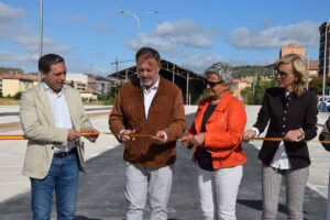Inauguración del aparcamiento disuasorio en Cuenca.
