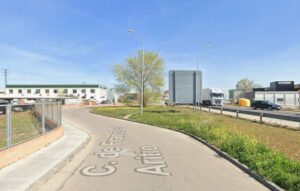 calle Francisco Aritio de Guadalajara, donde se produjo un apulañamiento.