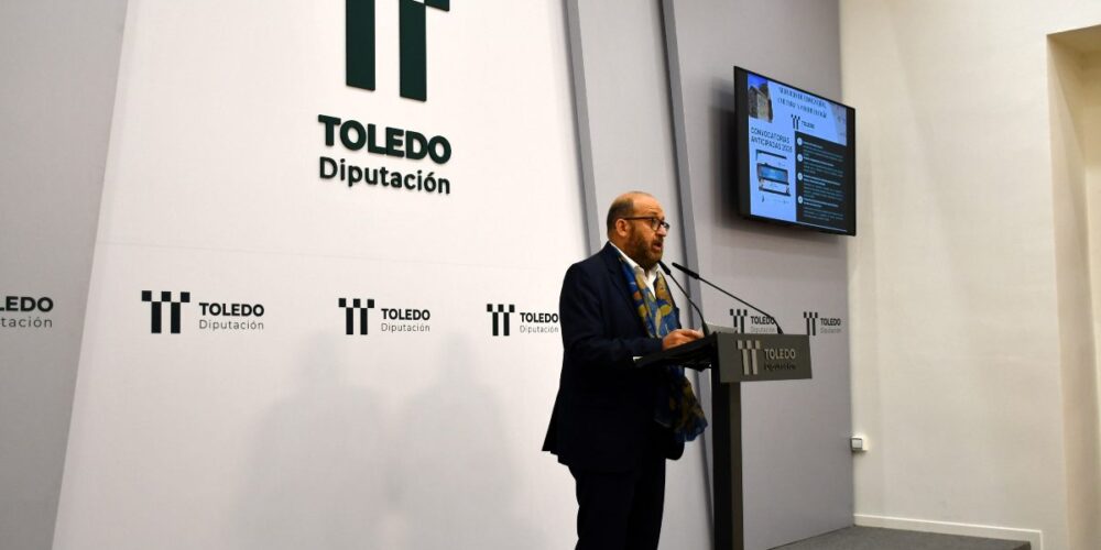Tomás Arribas presentó las nuevas subvenciones a la cultura por la Diputación de Toledo.