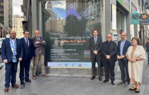 El alcalde de Toledo, Carlos Velázquez, ha asistido hoy a la presentación de la XII edición de la Batalla de Órganos