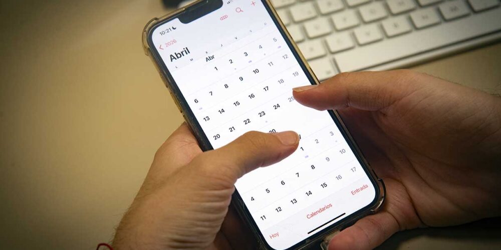 Imagen de un calendario en 2026.