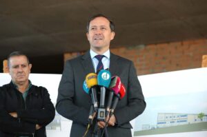 El alcalde de Toledo, Carlos Velázquez.