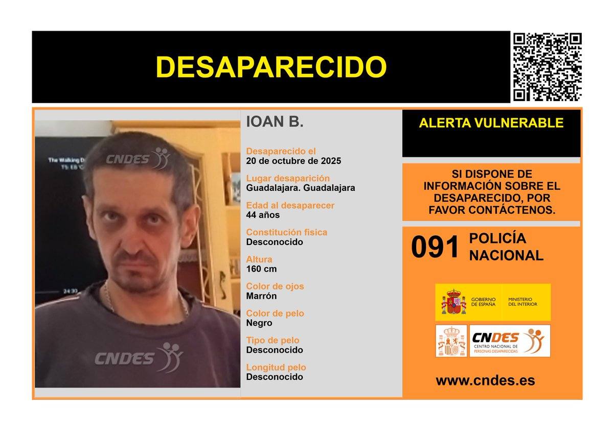 Cartel desaparecido