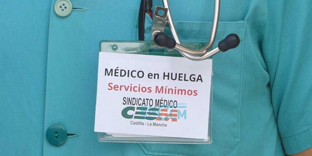 Imagen de archivo de huelga de médicos. Foto: Rebeca Arango.
