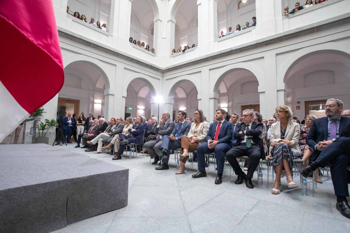 Inauguración de la remodelación de la sede de la Consejería de Hacienda.