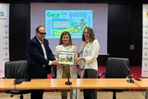 Presentación del cupón de la ONCE