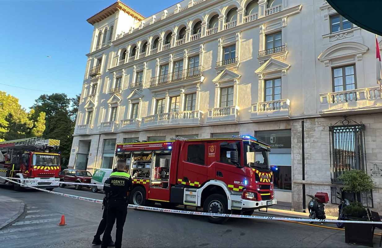 Edificio Iberia, sede de la Delegación de la Junta, en Cuenca.