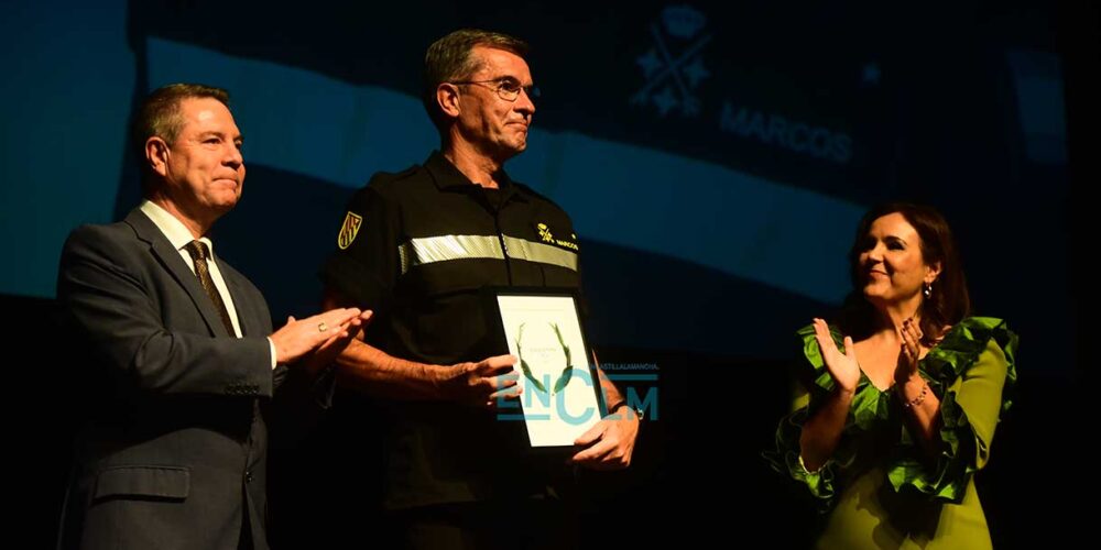 El general jefe de la UME, Javier Marcos, en los premios Excelentes 2025